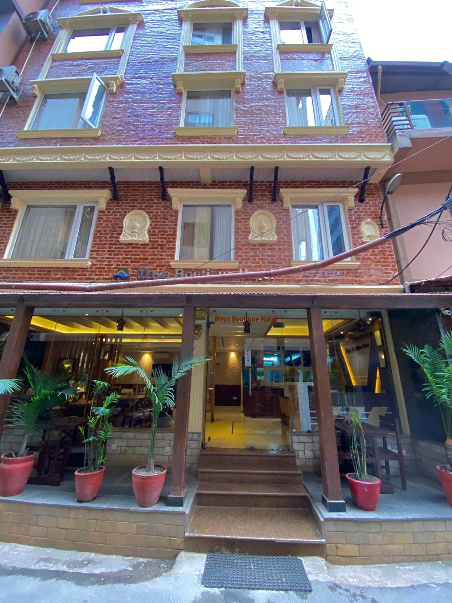 Hotel Maya Boutique & Apartment كاتماندو المظهر الخارجي الصورة